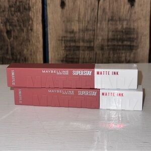 NEW Maybelline Super Stay Matte Ink Lipstick  16 hour wear {65-Seductress} TWO!!